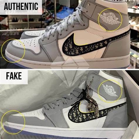 air dior fake vs real|nike air dior original.